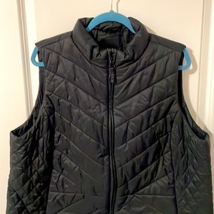 Talbots Plus Long Puffer Vest